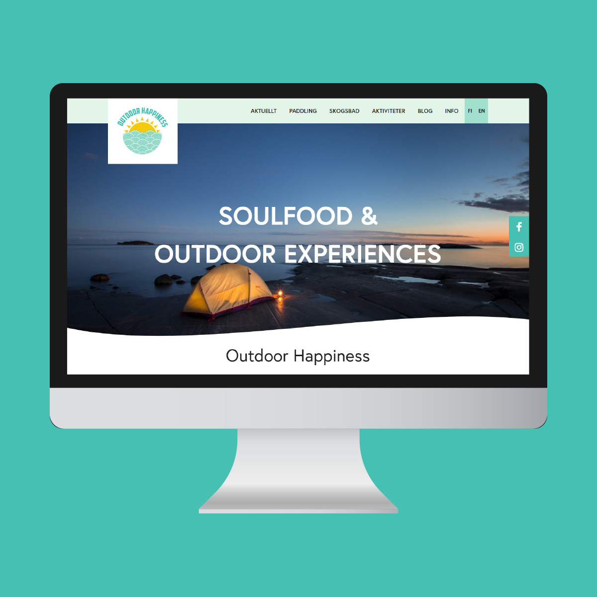 Outdoor Happiness - Webbsidor