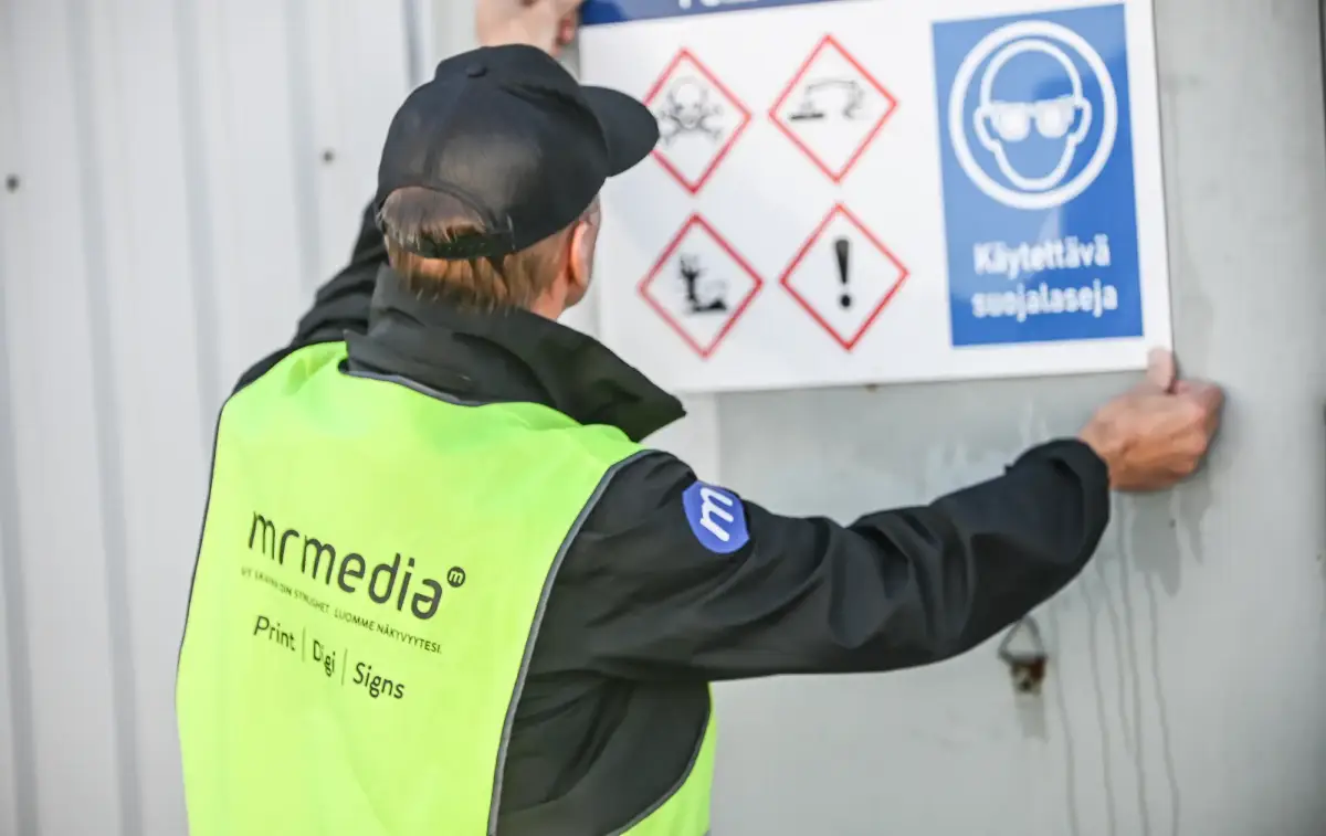 Uppsättning av säkerhetsmärkningar